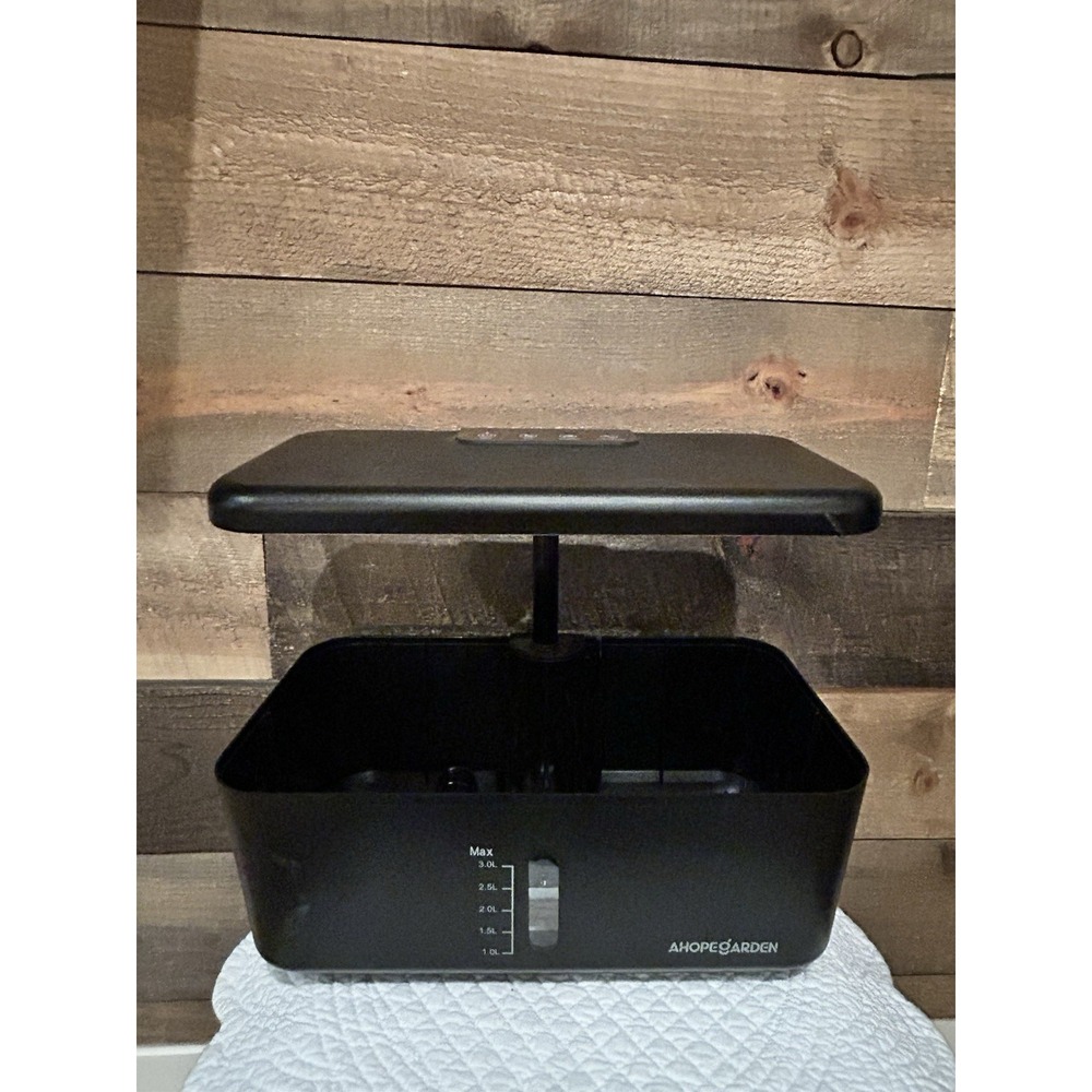 Ahopegarden Indoor Hydroponic Garden System Black Missing‎ Top